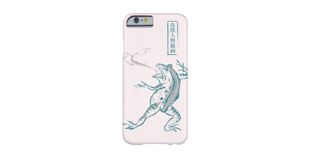 Choju-jinbutsu-giga frog iPhone case