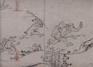 Chasing (Choju-jinbutsu-giga)