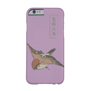 HOKUSAI sparrow iPhone case -AKEBI color-