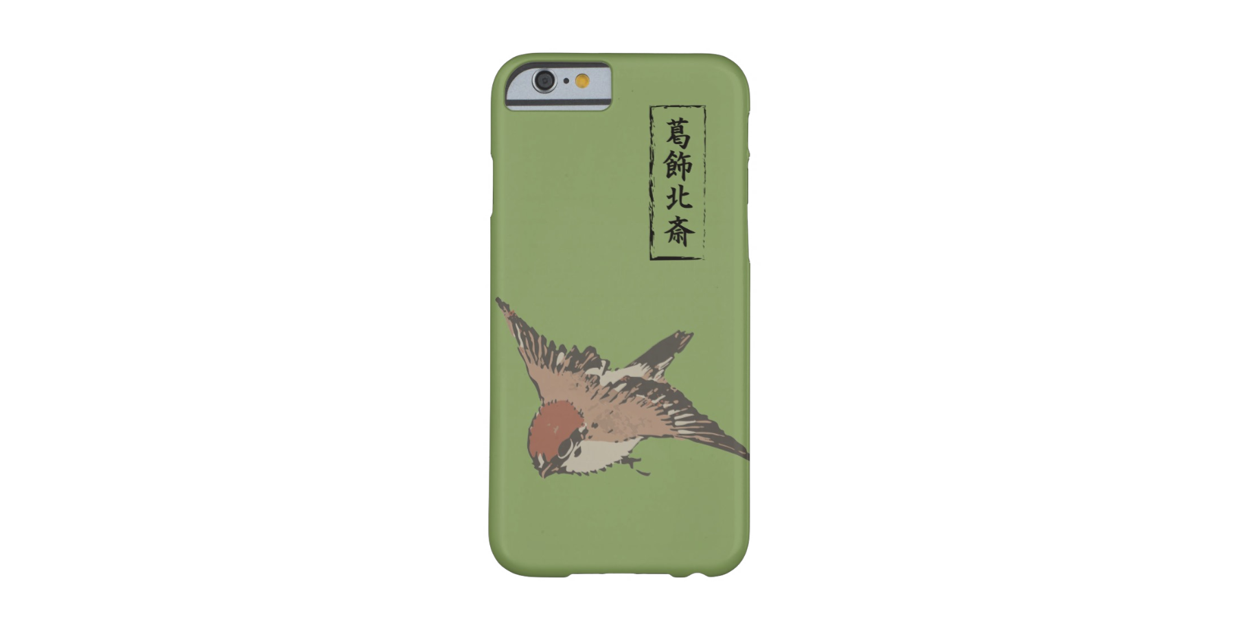 HOKUSAI sparrow iPhone case