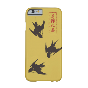 HOKUSAI swallow iPhone case -KARASHI color-